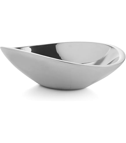 Amazon.com: Swarovski Minera Decorative Bowl, Medium Silver One